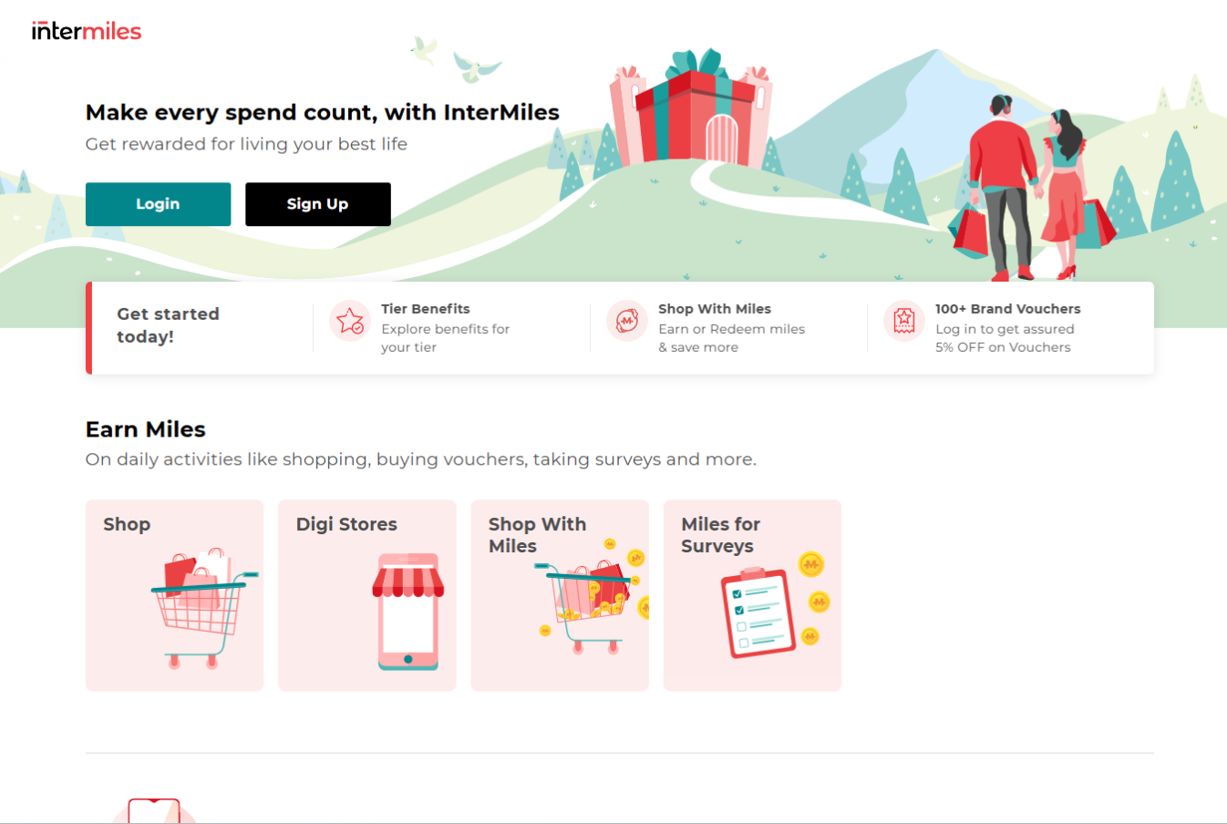 InterMiles travel platform