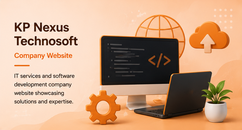 KP Nexus Technosoft company website homepage
